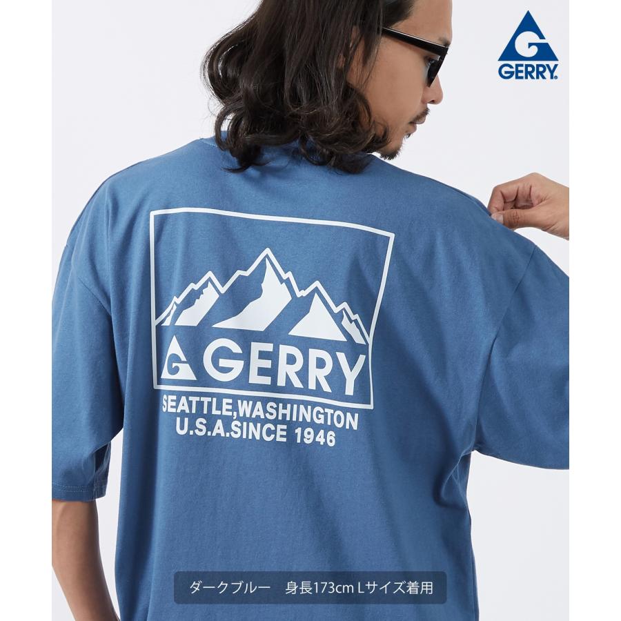 半袖Tシャツ メンズ GERRY ジェリー 別注プリント カットソー マウントロゴ プリント Tシャツ アウトドア ストリート アメカジ 古着MIX | GERRY | 09