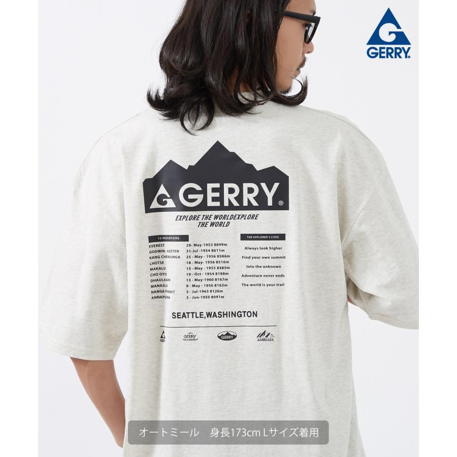 半袖Tシャツ メンズ GERRY ジェリー 別注プリント カットソー マウンテニアリング プリント Tシャツ アウトドア ストリート アメカジ 古着MIX | GERRY | 15