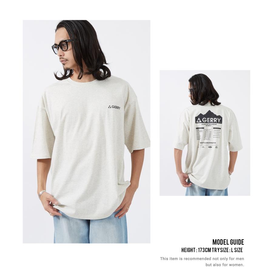 半袖Tシャツ メンズ GERRY ジェリー 別注プリント カットソー マウンテニアリング プリント Tシャツ アウトドア ストリート アメカジ 古着MIX | GERRY | 17
