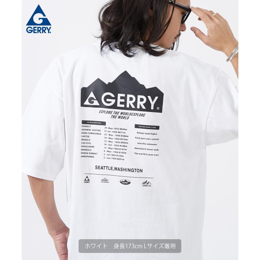 半袖Tシャツ メンズ GERRY ジェリー 別注プリント カットソー マウンテニアリング プリント Tシャツ アウトドア ストリート アメカジ 古着MIX | GERRY | 18