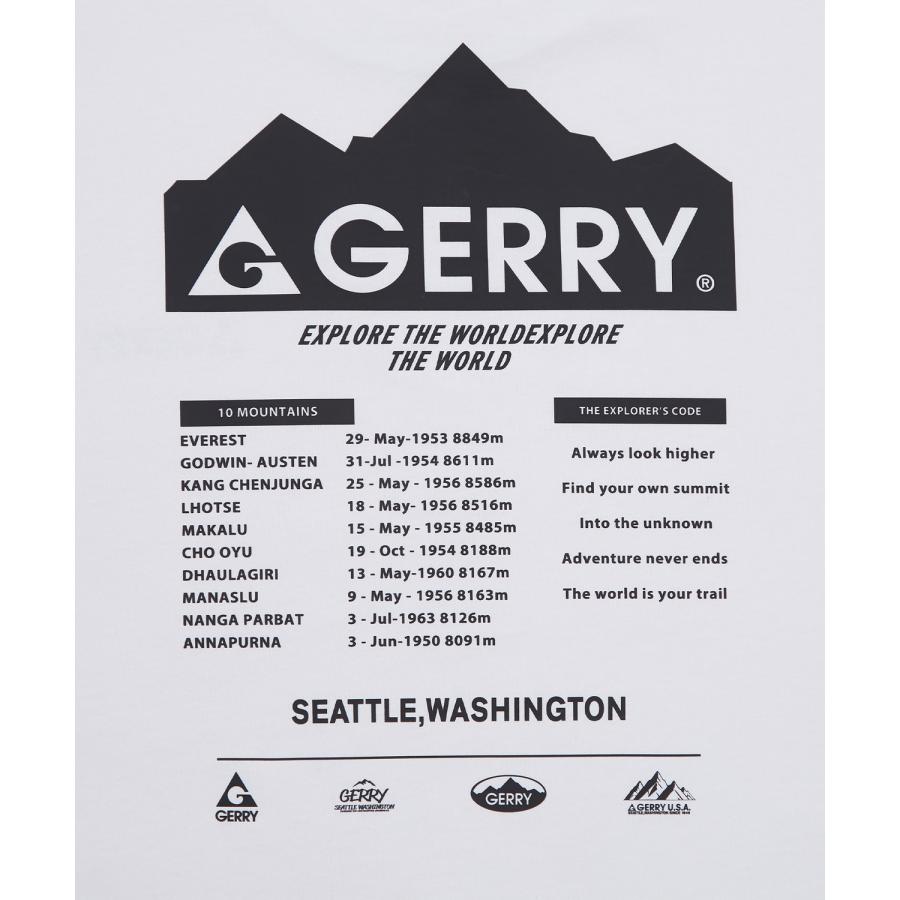 半袖Tシャツ メンズ GERRY ジェリー 別注プリント カットソー マウンテニアリング プリント Tシャツ アウトドア ストリート アメカジ 古着MIX | GERRY | 23