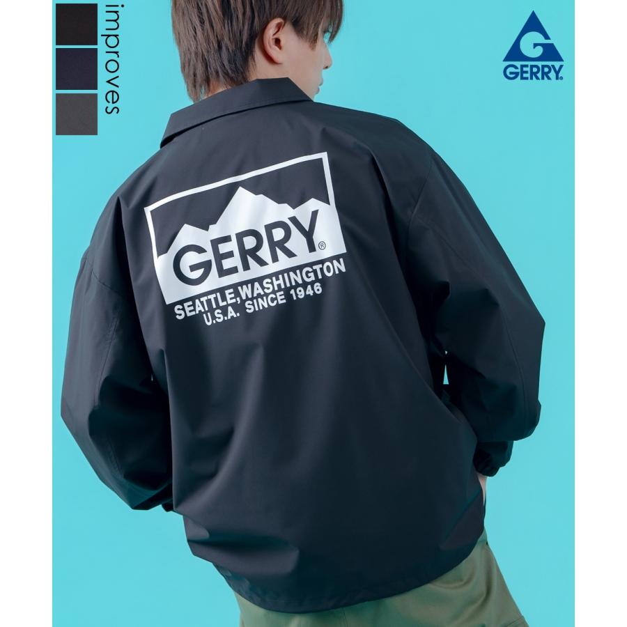 コーチジャケット メンズ GERRY ジェリー ナイロン  アメカジ スケーター ストリート 古着MIX 韓国ファッション ブラック ネイビー | GERRY