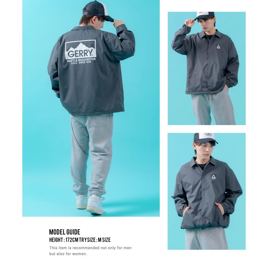 コーチジャケット メンズ GERRY ジェリー ナイロン  アメカジ スケーター ストリート 古着MIX 韓国ファッション ブラック ネイビー | GERRY | 13