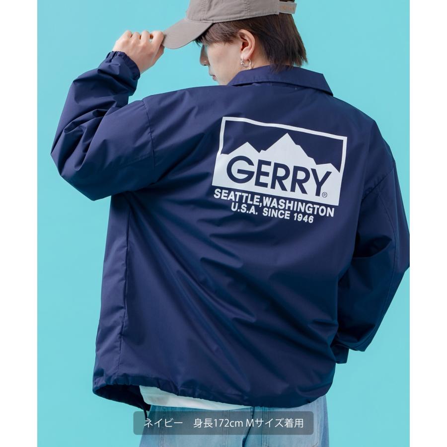 コーチジャケット メンズ GERRY ジェリー ナイロン  アメカジ スケーター ストリート 古着MIX 韓国ファッション ブラック ネイビー | GERRY | 14