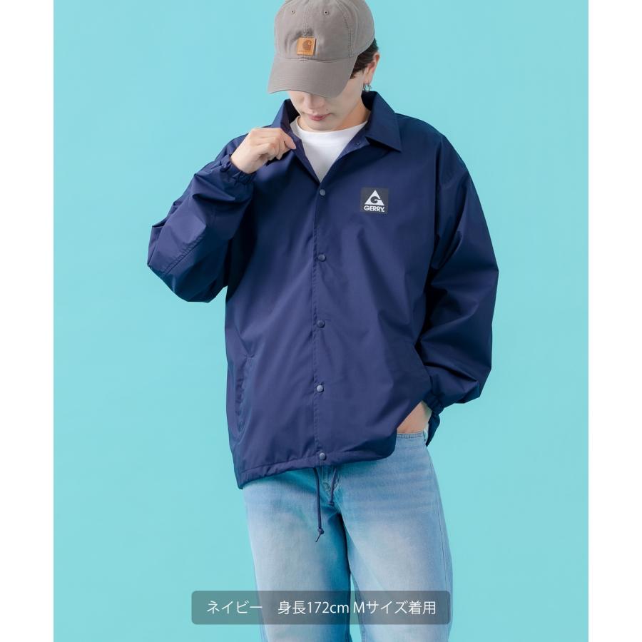 コーチジャケット メンズ GERRY ジェリー ナイロン  アメカジ スケーター ストリート 古着MIX 韓国ファッション ブラック ネイビー | GERRY | 18