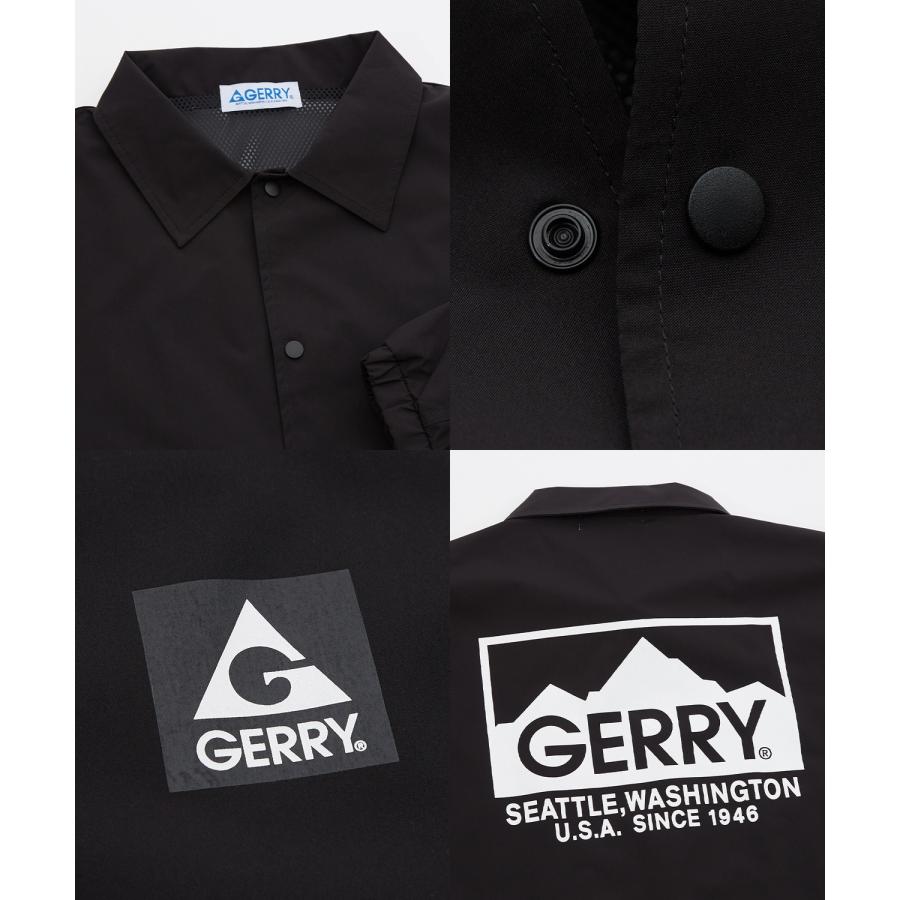 コーチジャケット メンズ GERRY ジェリー ナイロン  アメカジ スケーター ストリート 古着MIX 韓国ファッション ブラック ネイビー | GERRY | 21