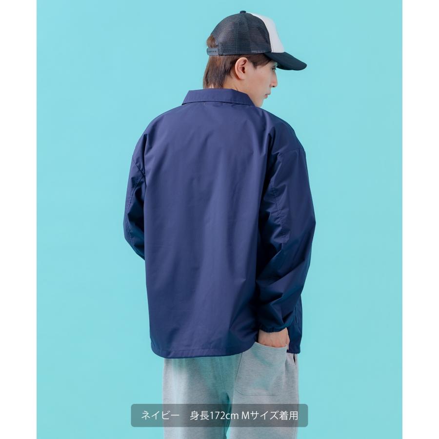 コーチジャケット メンズ GERRY ジェリー ナイロン  アメカジ スケーター ストリート 古着MIX 韓国ファッション ブラック ネイビー | GERRY | 17