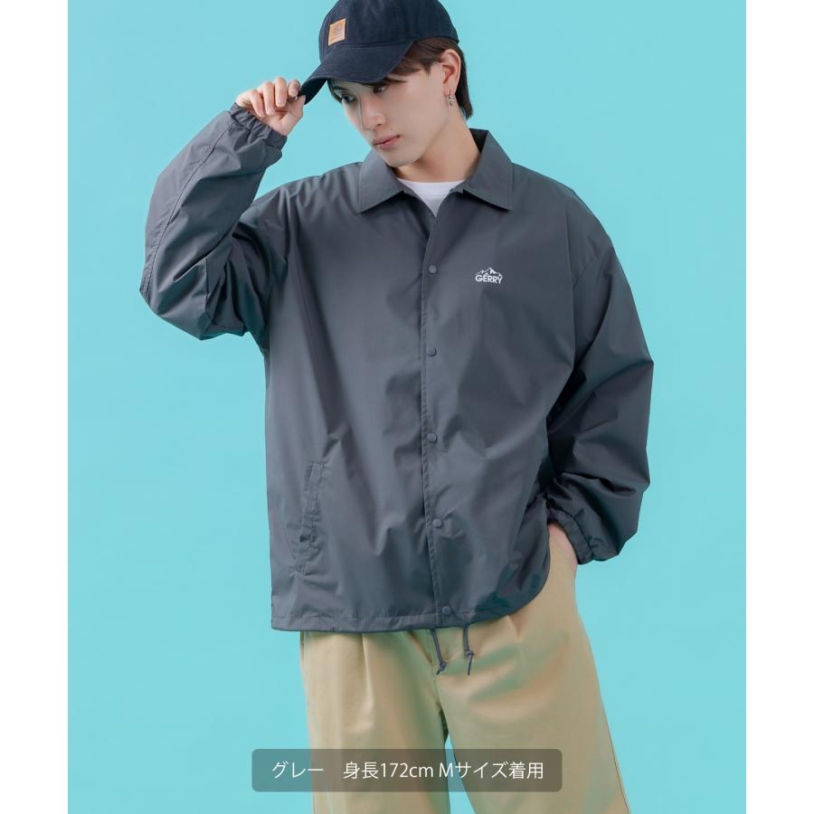 コーチジャケット メンズ GERRY ジェリー ナイロン  アメカジ スケーター ストリート 古着MIX 韓国ファッション ブラック ネイビー | GERRY | 12