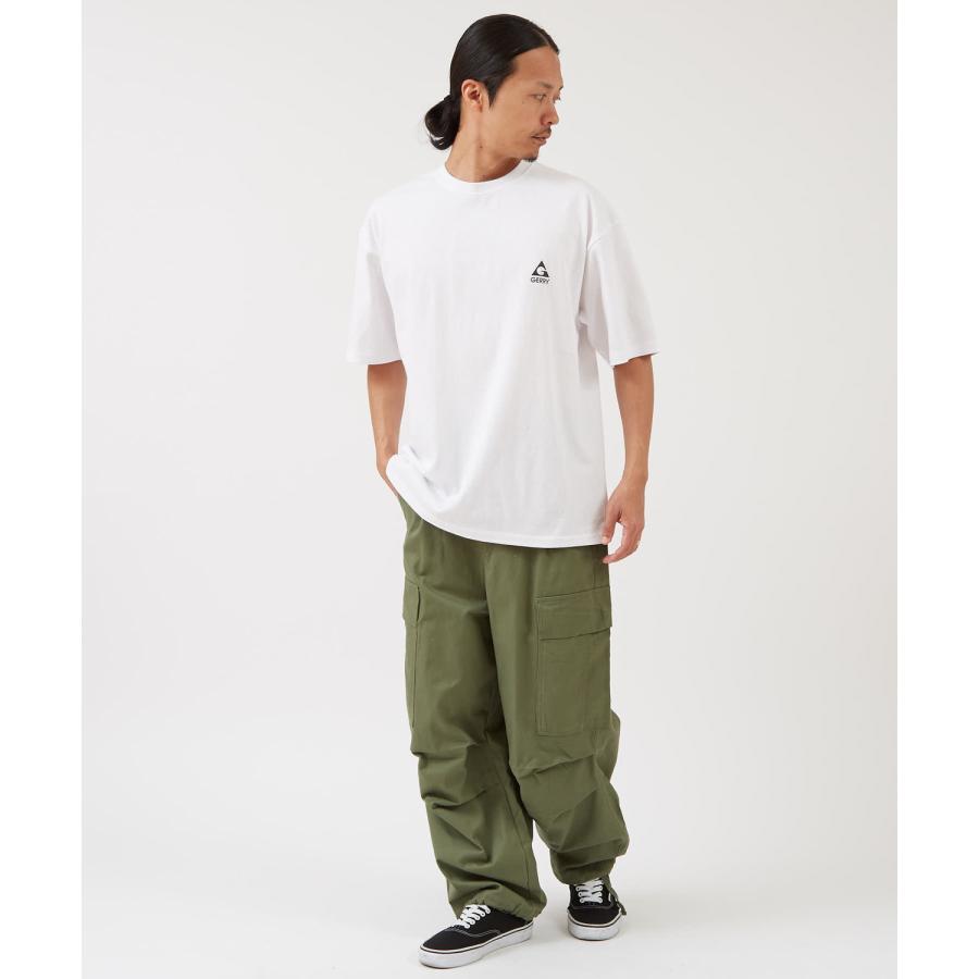 半袖Tシャツ メンズ GERRY ジェリー 別注プリント カットソー バックプリント ワンポイントプリント アウトドア ストリート アメカジ 古着MIX ホワイト ブラック | GERRY | 16