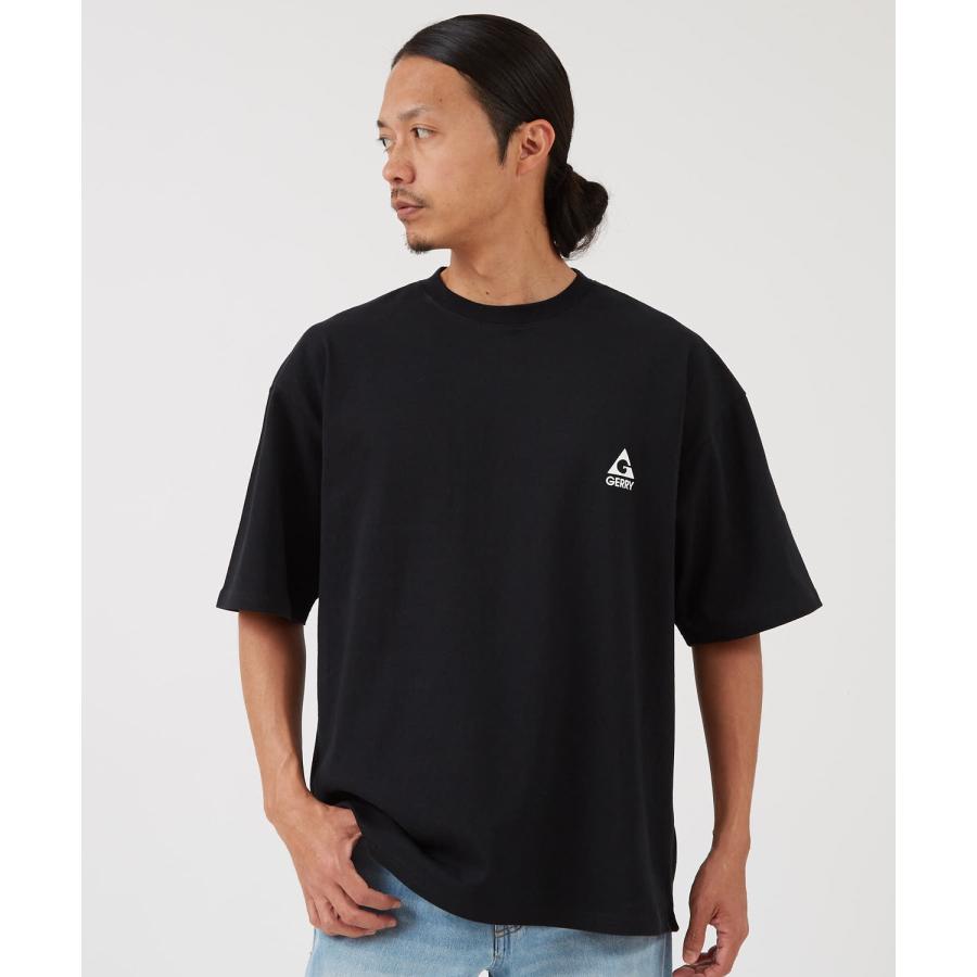 半袖Tシャツ メンズ GERRY ジェリー 別注プリント カットソー バックプリント ワンポイントプリント アウトドア ストリート アメカジ 古着MIX ホワイト ブラック | GERRY | 05
