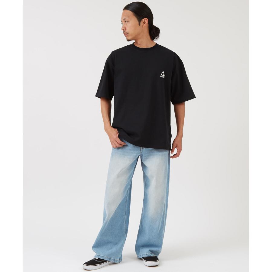 半袖Tシャツ メンズ GERRY ジェリー 別注プリント カットソー バックプリント ワンポイントプリント アウトドア ストリート アメカジ 古着MIX ホワイト ブラック | GERRY | 06