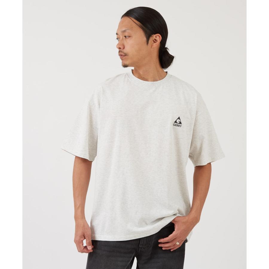 半袖Tシャツ メンズ GERRY ジェリー 別注プリント カットソー バックプリント ワンポイントプリント アウトドア ストリート アメカジ 古着MIX ホワイト ブラック | GERRY | 10