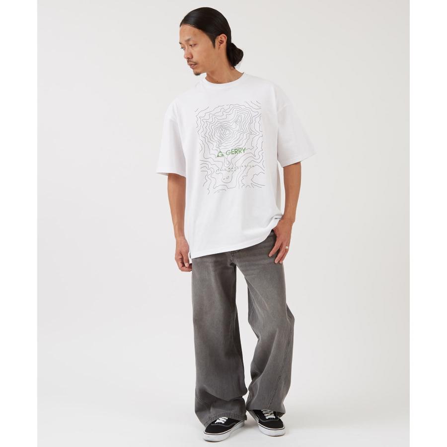 半袖Tシャツ メンズ GERRY ジェリー 別注プリント カットソー プリント アウトドア ストリート アメカジ 古着MIX ホワイト ブラック | GERRY | 07