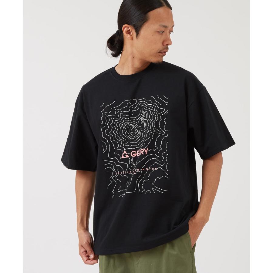 半袖Tシャツ メンズ GERRY ジェリー 別注プリント カットソー プリント アウトドア ストリート アメカジ 古着MIX ホワイト ブラック | GERRY | 08