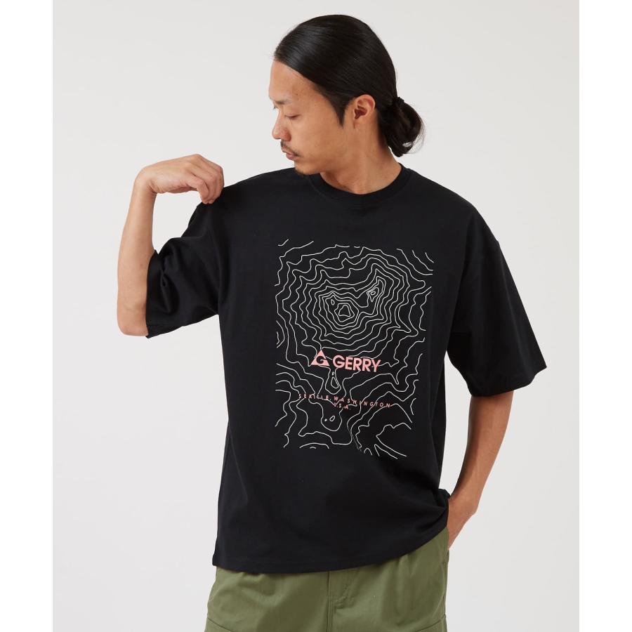 半袖Tシャツ メンズ GERRY ジェリー 別注プリント カットソー プリント アウトドア ストリート アメカジ 古着MIX ホワイト ブラック | GERRY | 09