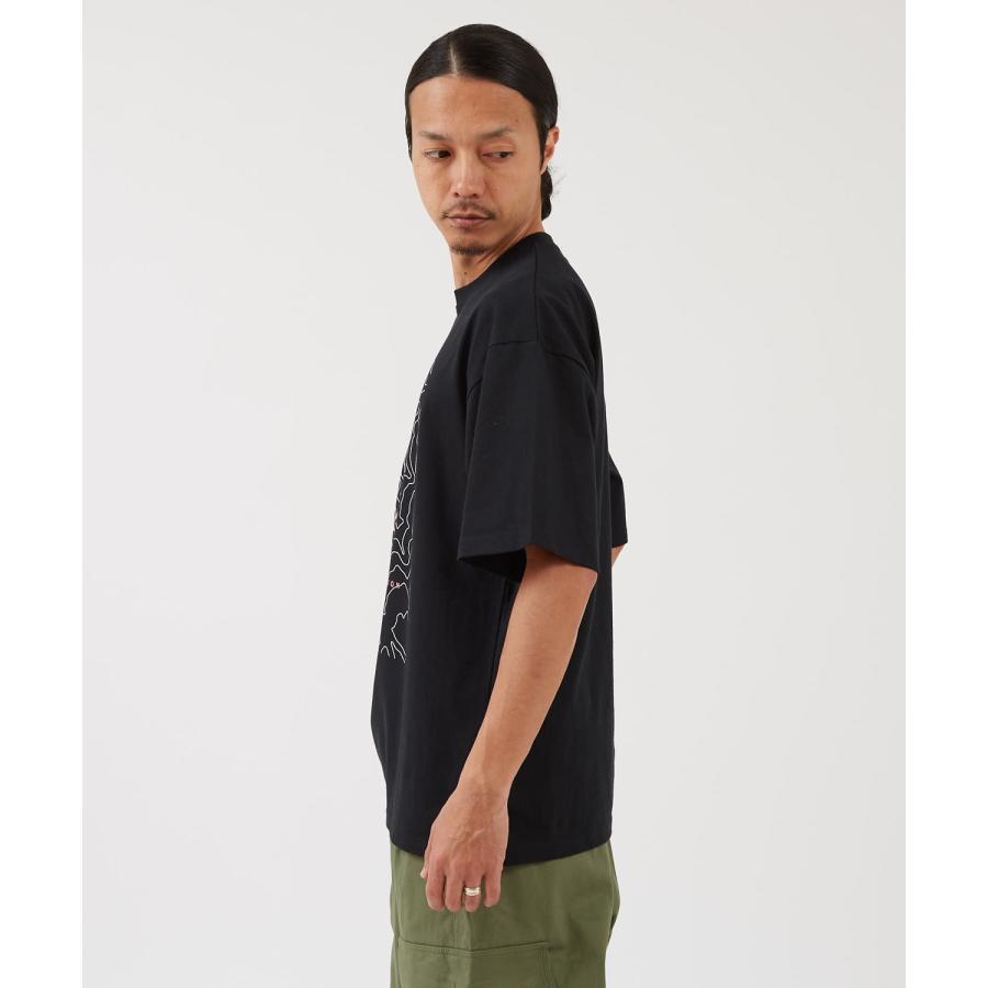 半袖Tシャツ メンズ GERRY ジェリー 別注プリント カットソー プリント アウトドア ストリート アメカジ 古着MIX ホワイト ブラック | GERRY | 10