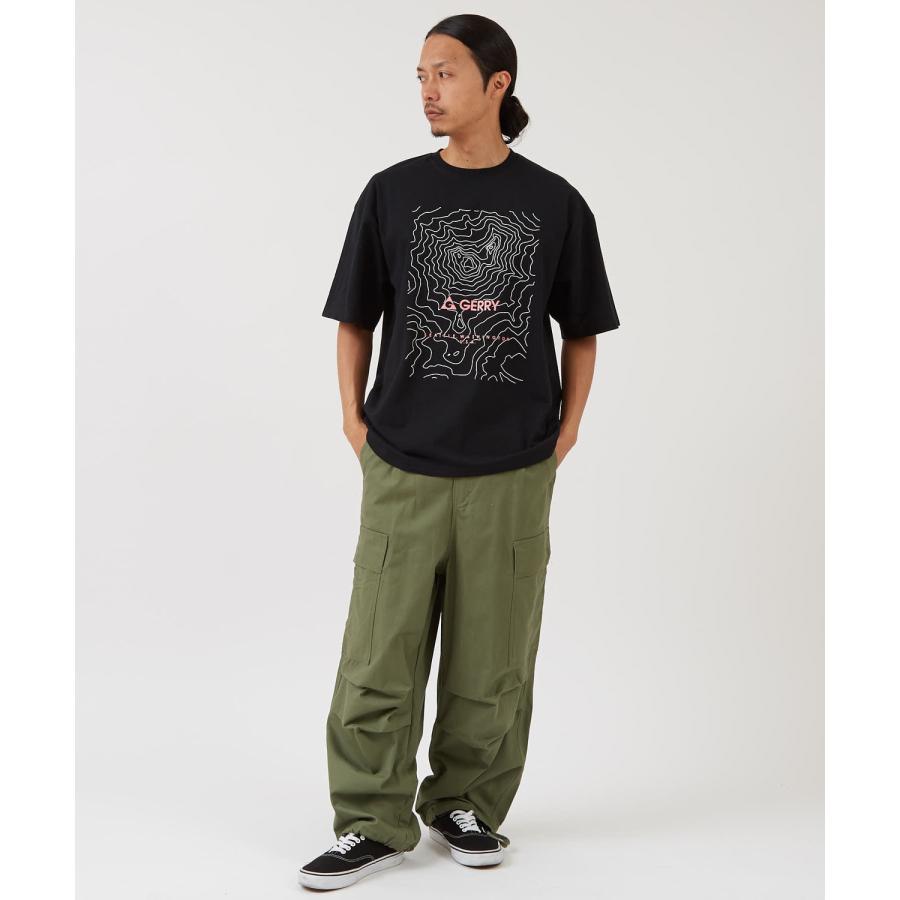 半袖Tシャツ メンズ GERRY ジェリー 別注プリント カットソー プリント アウトドア ストリート アメカジ 古着MIX ホワイト ブラック | GERRY | 11