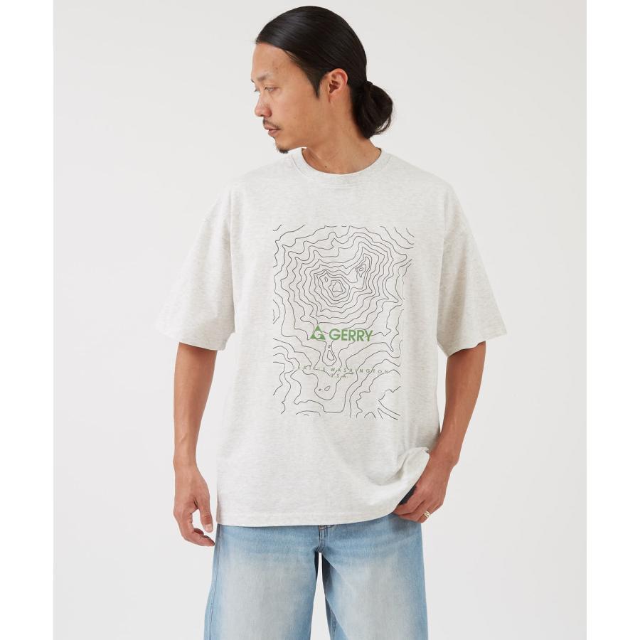 半袖Tシャツ メンズ GERRY ジェリー 別注プリント カットソー プリント アウトドア ストリート アメカジ 古着MIX ホワイト ブラック | GERRY | 12