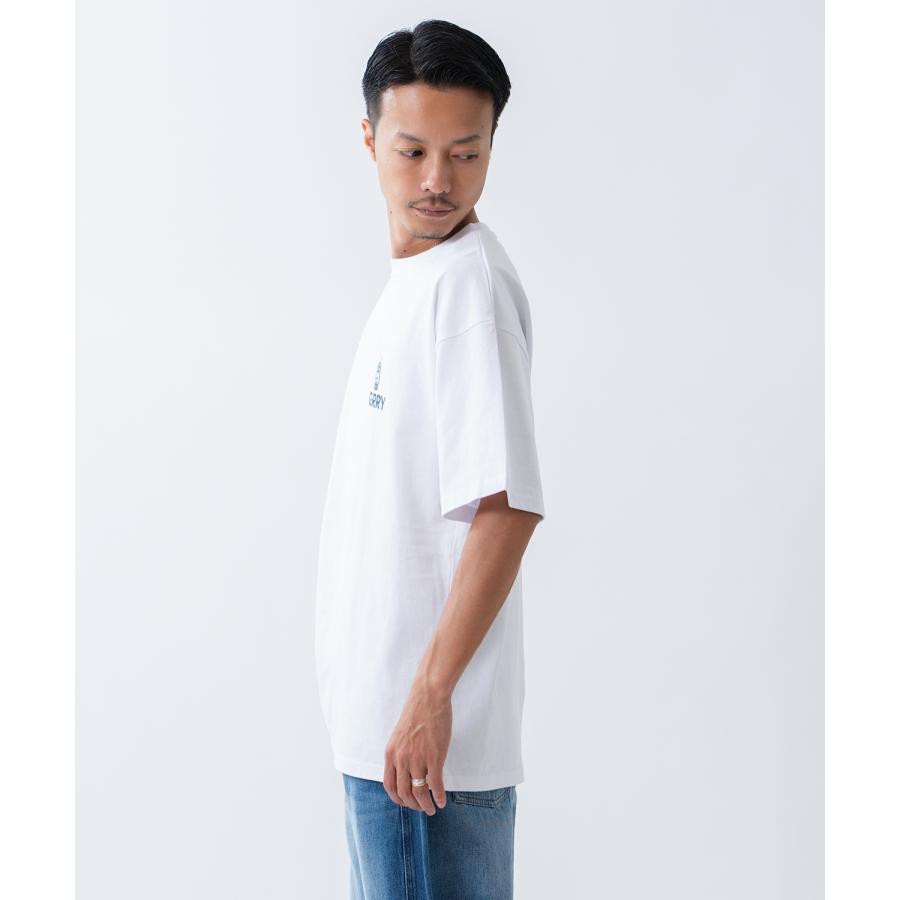 半袖Tシャツ メンズ GERRY ジェリー 別注プリント カットソー バックプリント ワンポイントプリント アウトドア ストリート アメカジ ブラック ホワイト カーキ | GERRY | 14