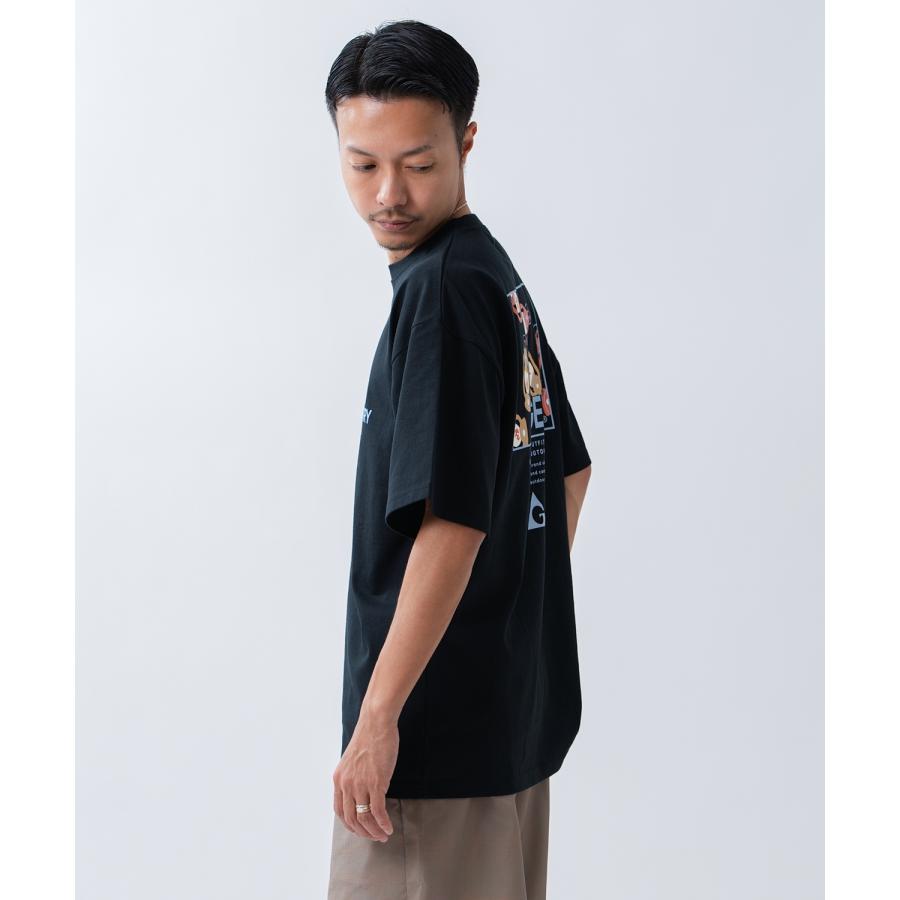 半袖Tシャツ メンズ GERRY ジェリー 別注プリント カットソー バックプリント ワンポイントプリント アウトドア ストリート アメカジ ブラック ホワイト カーキ | GERRY | 06