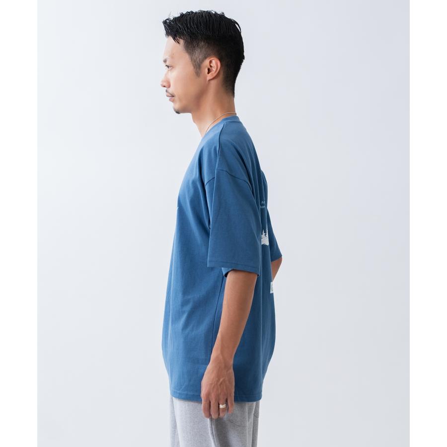 半袖Tシャツ メンズ GERRY ジェリー 別注プリント カットソー バックプリント ワンポイント アウトドア ストリート アメカジ ブラック ホワイト ダークブルー | GERRY | 14