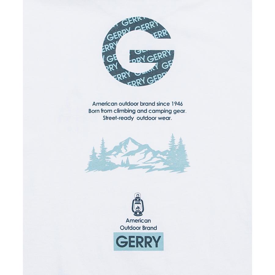 半袖Tシャツ メンズ GERRY ジェリー 別注プリント カットソー バックプリント ワンポイント アウトドア ストリート アメカジ ブラック ホワイト ダークブルー | GERRY | 15
