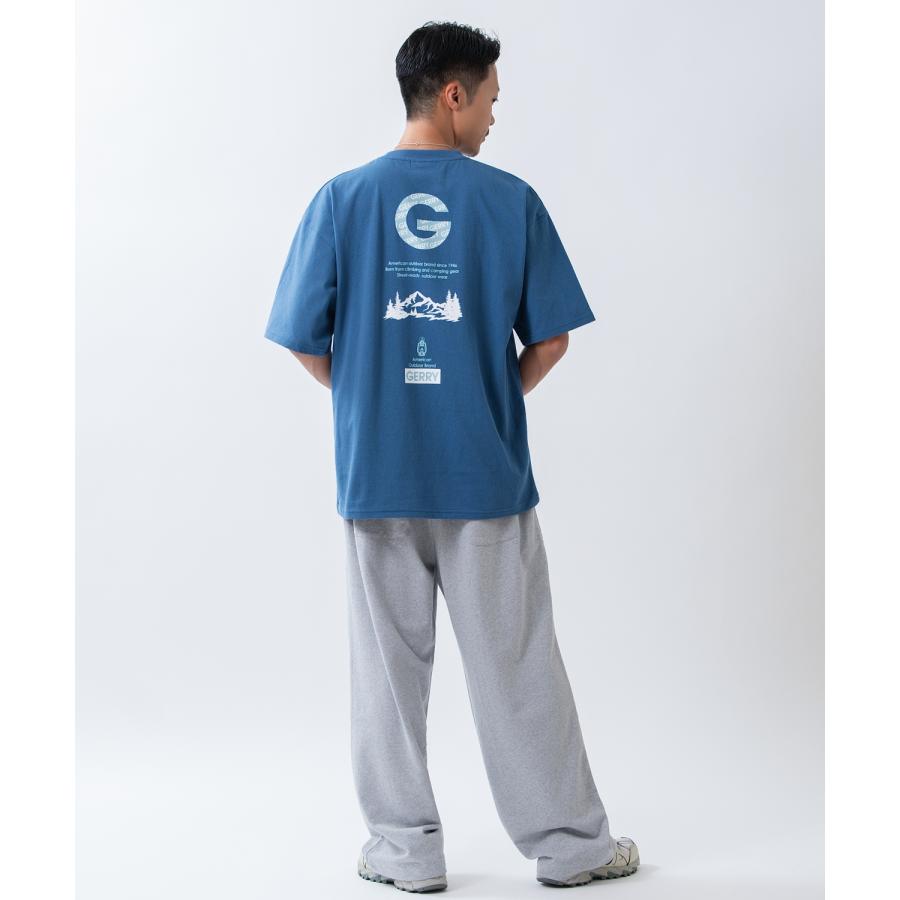 半袖Tシャツ メンズ GERRY ジェリー 別注プリント カットソー バックプリント ワンポイント アウトドア ストリート アメカジ ブラック ホワイト ダークブルー | GERRY | 11
