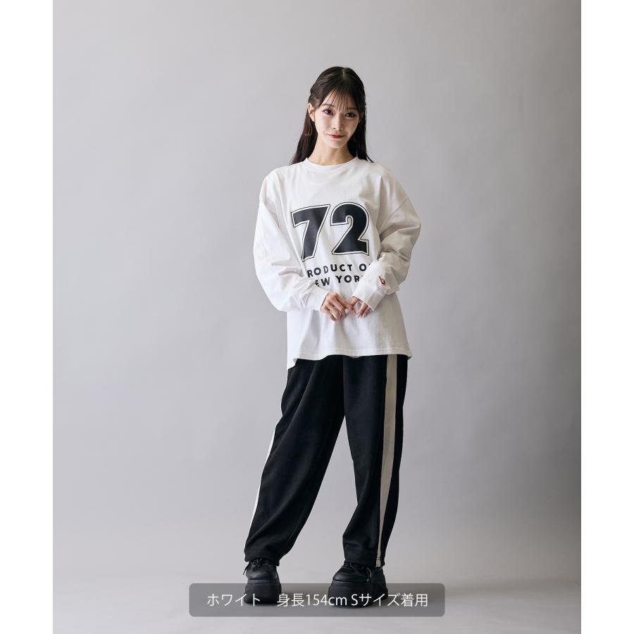 長袖Tシャツ メンズ ロンT カットソー プリントTシャツ オーバーサイズ ビッグシルエット カジュアル ストリート  韓国ファッション | improves | 12