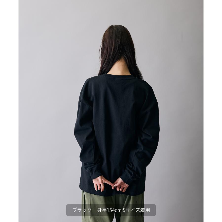 長袖Tシャツ メンズ ロンT カットソー プリントTシャツ オーバーサイズ ビッグシルエット カジュアル ストリート  韓国ファッション | improves | 06