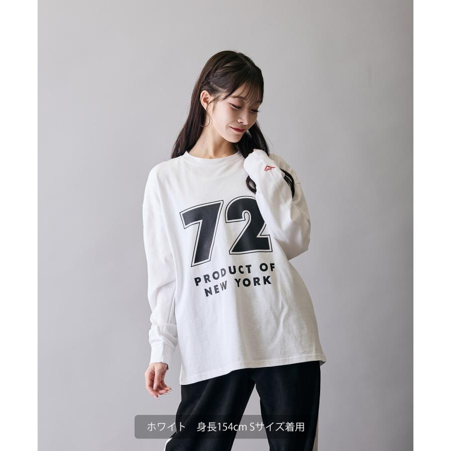 長袖Tシャツ メンズ ロンT カットソー プリントTシャツ オーバーサイズ ビッグシルエット カジュアル ストリート  韓国ファッション | improves | 09