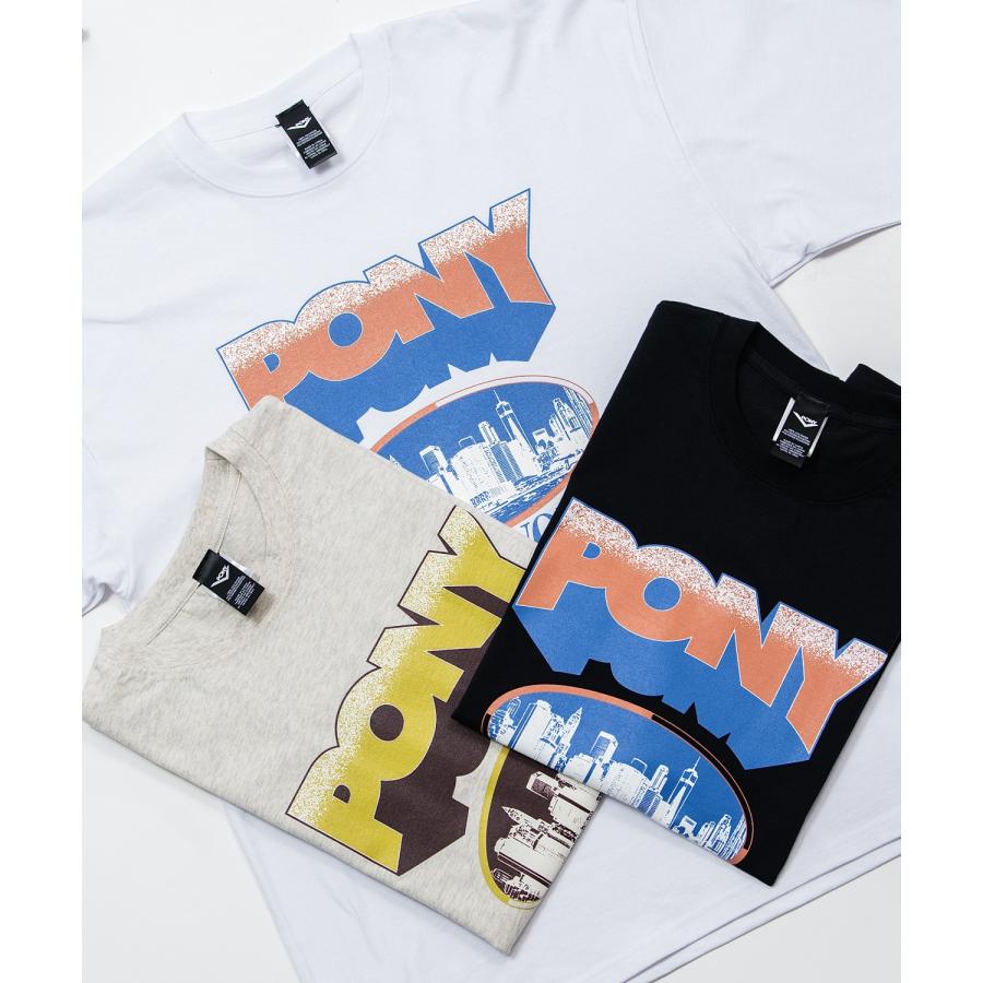 半袖Tシャツ メンズ PONY ポニー カットソー プリントTシャツ オーバーサイズ ビッグシルエット カジュアル ストリート  韓国ファッション | improves | 16