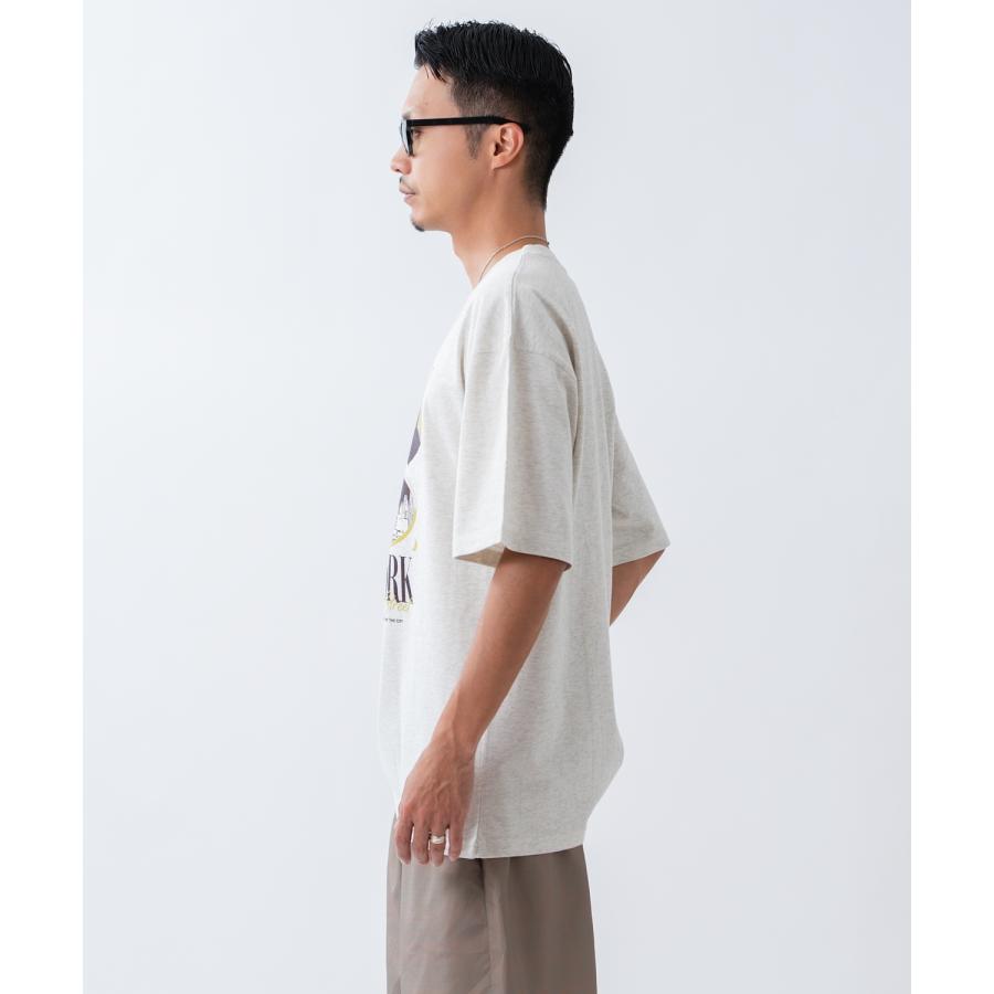 半袖Tシャツ メンズ PONY ポニー カットソー プリントTシャツ オーバーサイズ ビッグシルエット カジュアル ストリート  韓国ファッション | improves | 05