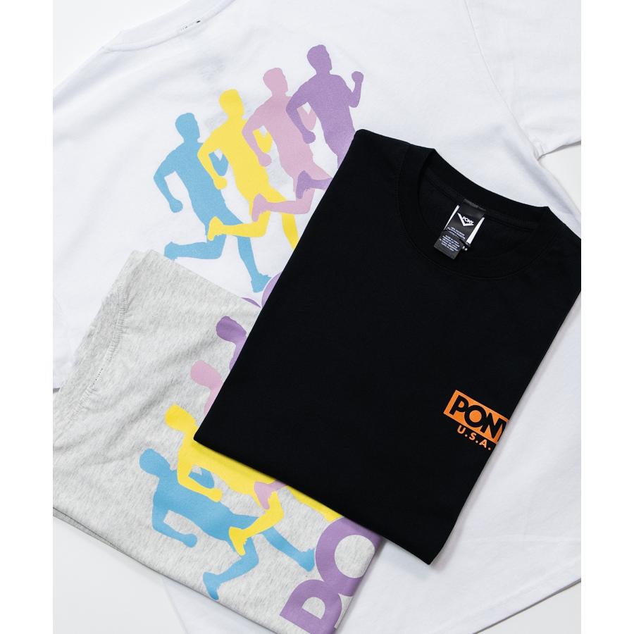 半袖Tシャツ メンズ PONY ポニー カットソー プリントTシャツ オーバーサイズ ビッグシルエット カジュアル ストリート  韓国ファッション | improves | 16