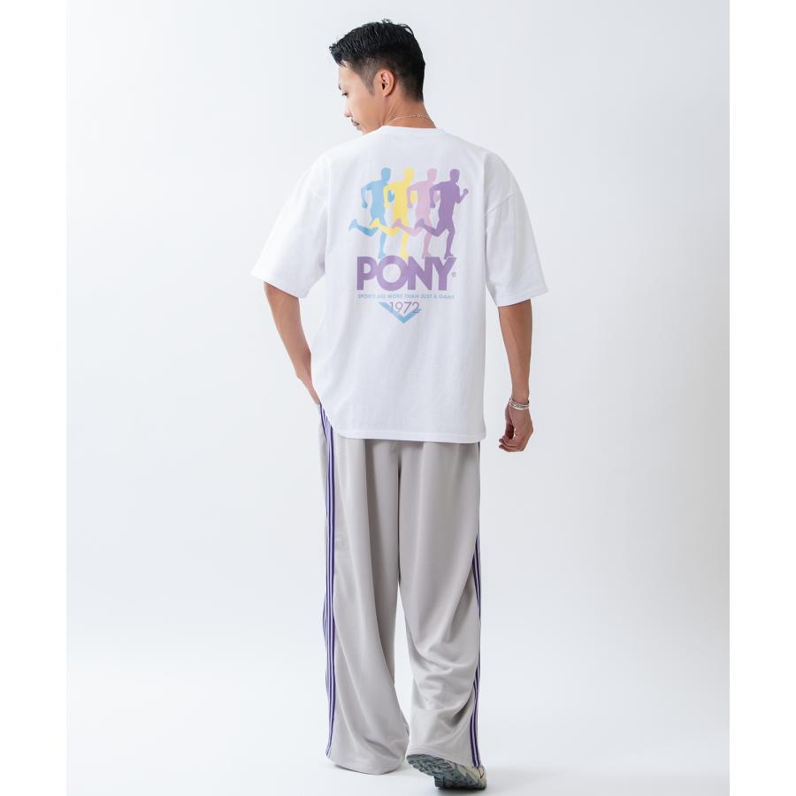 半袖Tシャツ メンズ PONY ポニー カットソー プリントTシャツ オーバーサイズ ビッグシルエット カジュアル ストリート  韓国ファッション | improves | 07