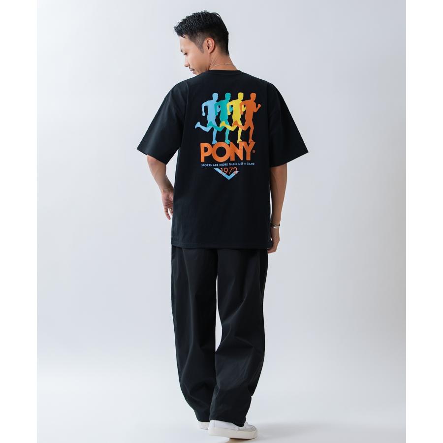 半袖Tシャツ メンズ PONY ポニー カットソー プリントTシャツ オーバーサイズ ビッグシルエット カジュアル ストリート  韓国ファッション | improves | 11