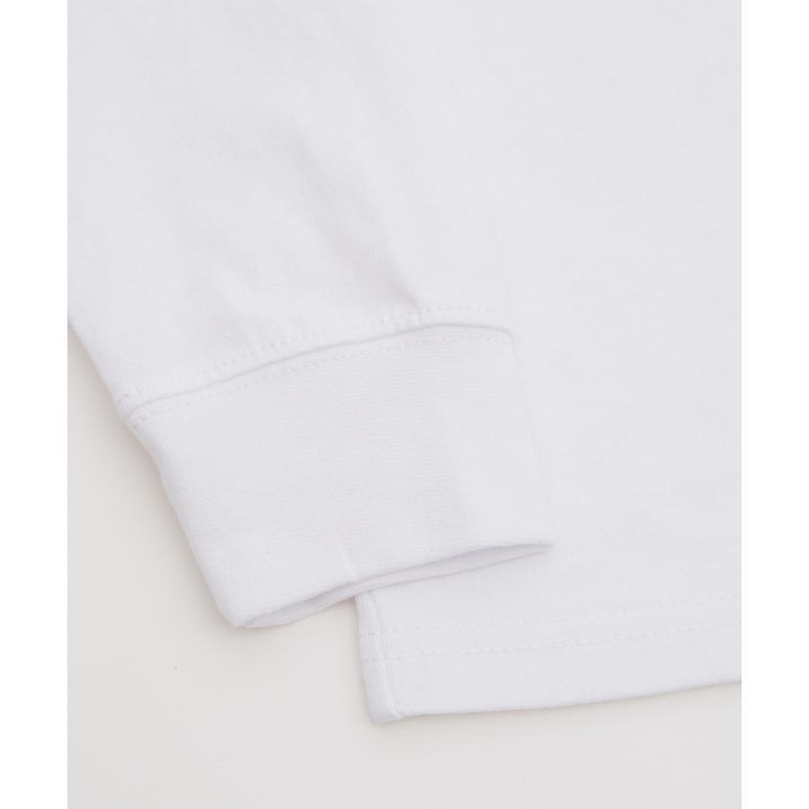 長袖Tシャツ メンズ RUSS-K ラスケー ロンT カットソー プリントTシャツ オーバーサイズ ビッグシルエット カジュアル ストリート  韓国ファッション | improves | 13