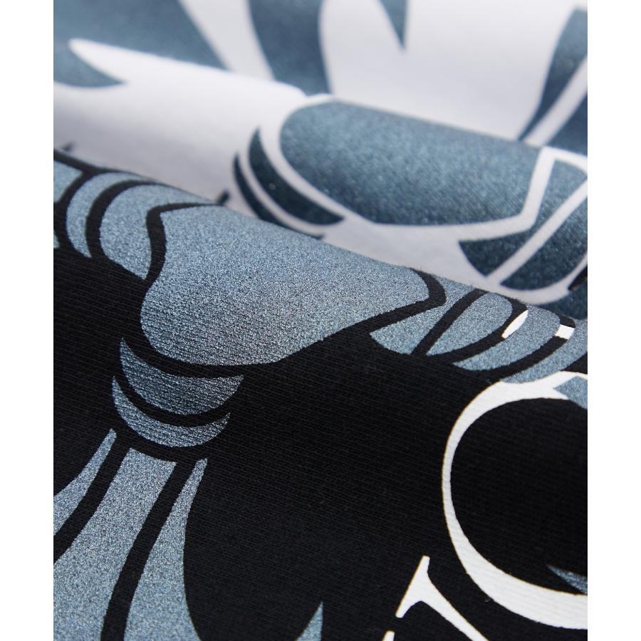 長袖Tシャツ メンズ RUSS-K ラスケー ロンT カットソー プリントTシャツ オーバーサイズ ビッグシルエット カジュアル ストリート  韓国ファッション | improves | 12