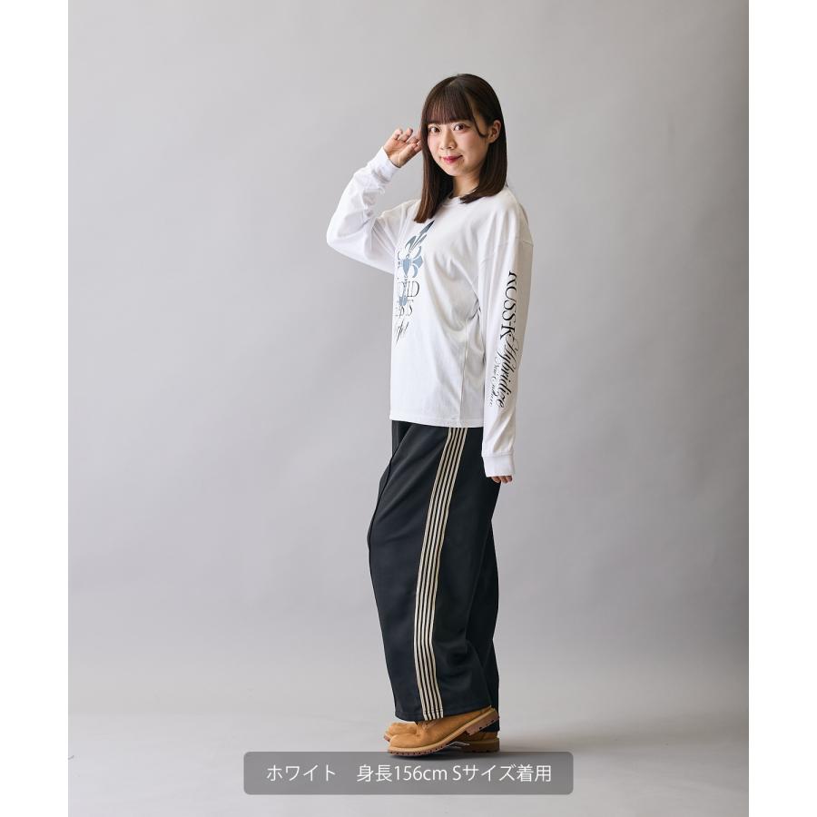 長袖Tシャツ メンズ RUSS-K ラスケー ロンT カットソー プリントTシャツ オーバーサイズ ビッグシルエット カジュアル ストリート  韓国ファッション | improves | 05