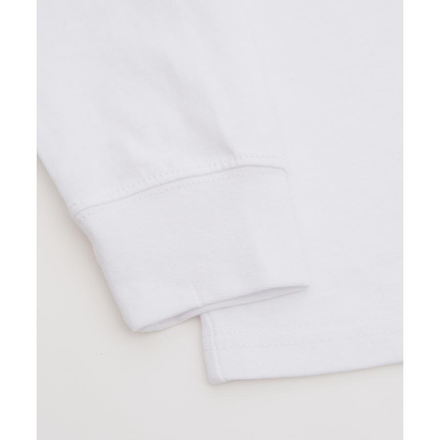 長袖Tシャツ メンズ RUSS-K ラスケー ロンT カットソー プリントTシャツ オーバーサイズ ビッグシルエット カジュアル ストリート  韓国ファッション | improves | 17
