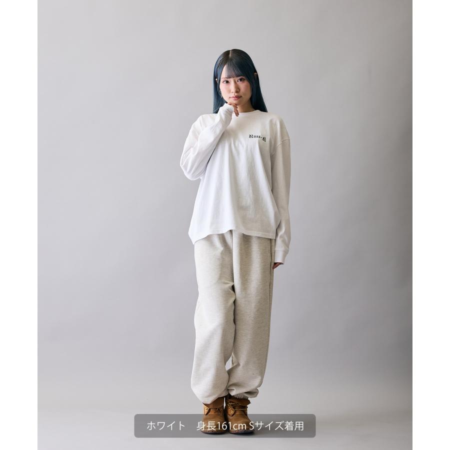 長袖Tシャツ メンズ RUSS-K ラスケー ロンT カットソー プリントTシャツ オーバーサイズ ビッグシルエット カジュアル ストリート  韓国ファッション | improves | 06