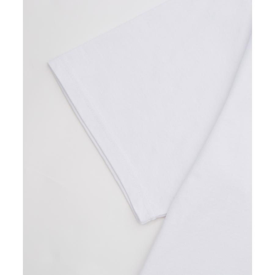 半袖Tシャツ メンズ WOODS別注 ウッズ カットソー  ビッグシルエット アウトドア カジュアル アメカジ ブラック ホワイト オートミール | improves | 19