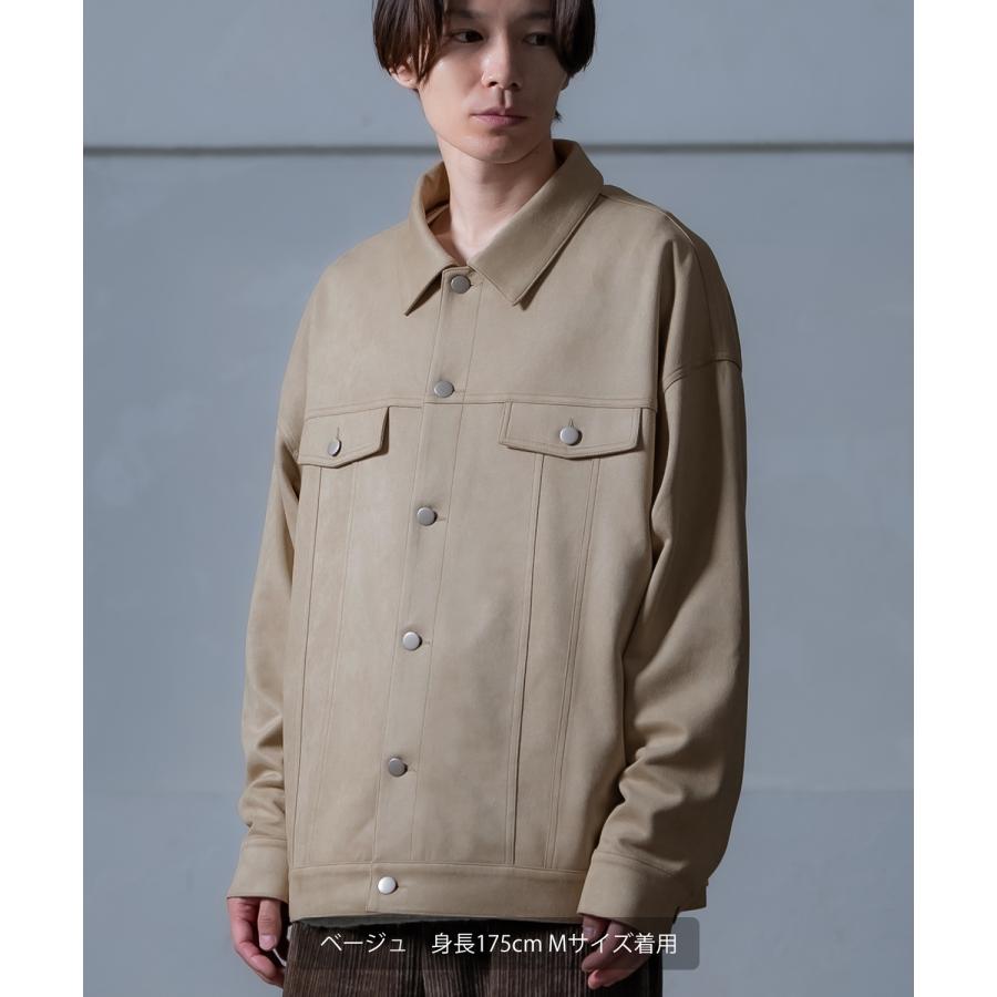 ジャケット メンズ スエード ブルゾン アウター Y2K 90年代 リバイバル ヴィンテージ 2025AW 秋 冬 カジュアル スエードポンチジャケット | improves | 13