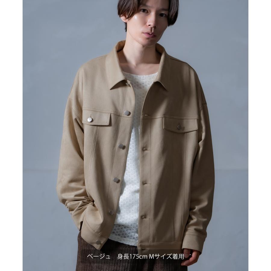 ジャケット メンズ スエード ブルゾン アウター Y2K 90年代 リバイバル ヴィンテージ 2025AW 秋 冬 カジュアル スエードポンチジャケット | improves | 14