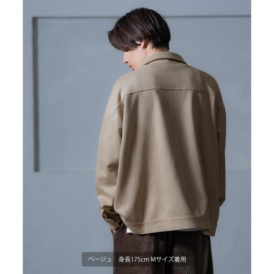 ジャケット メンズ スエード ブルゾン アウター Y2K 90年代 リバイバル ヴィンテージ 2025AW 秋 冬 カジュアル スエードポンチジャケット | improves | 16