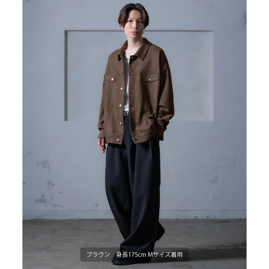 ジャケット メンズ スエード ブルゾン アウター Y2K 90年代 リバイバル ヴィンテージ 2025AW 秋 冬 カジュアル スエードポンチジャケット | improves | 08