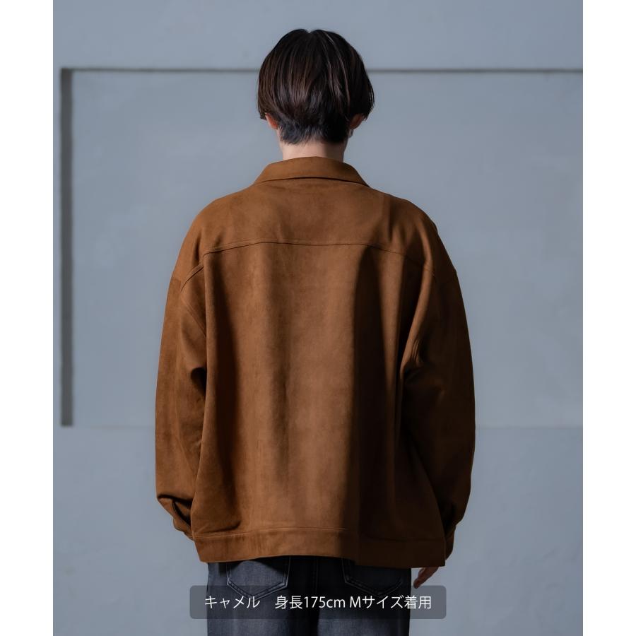 ジャケット メンズ スエード ブルゾン アウター Y2K 90年代 リバイバル ヴィンテージ 2025AW 秋 冬 カジュアル スエードポンチジャケット | improves | 11