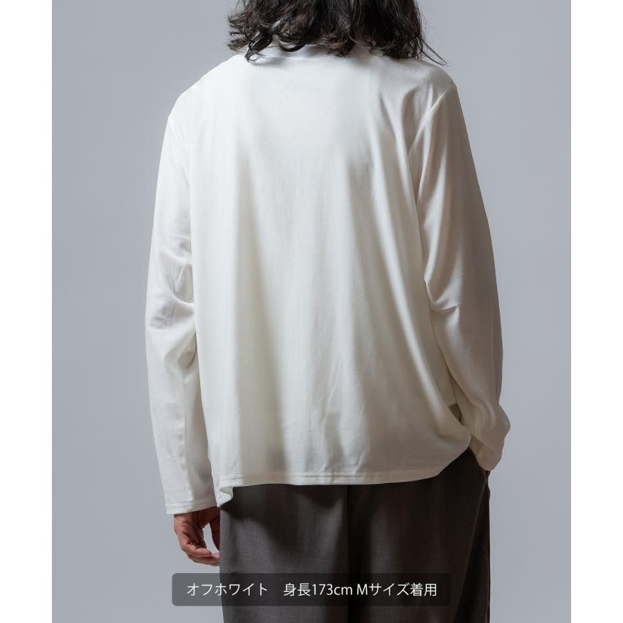 カーディガン メンズ  ベロア素材 セットアップ リラックスウェア ジェンダーレス カジュアル シンプル 大人カジュアル きれいめ ホワイト ブラック ブラウン | improves | 11