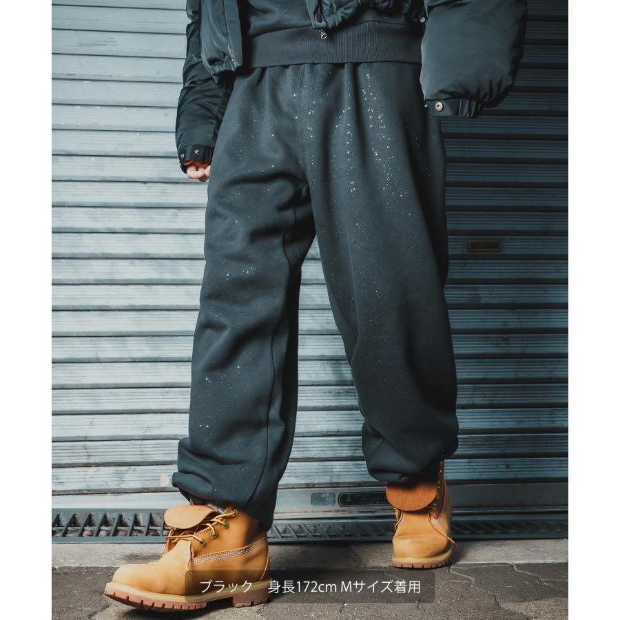 パンツ メンズ ラメ 起毛 大きめ カジュアル スケーター ストリート Y2K 90s 古着MIX 韓国ファッション | improves | 13