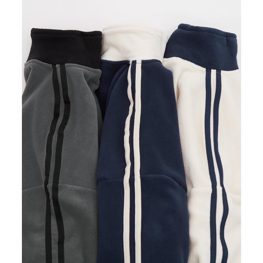 トラックジャケット フリース ボア ブルゾン ハーフジップ プルオーバー オーバーサイズ もこもこ カジュアル ストリート 韓国 | improves | 17