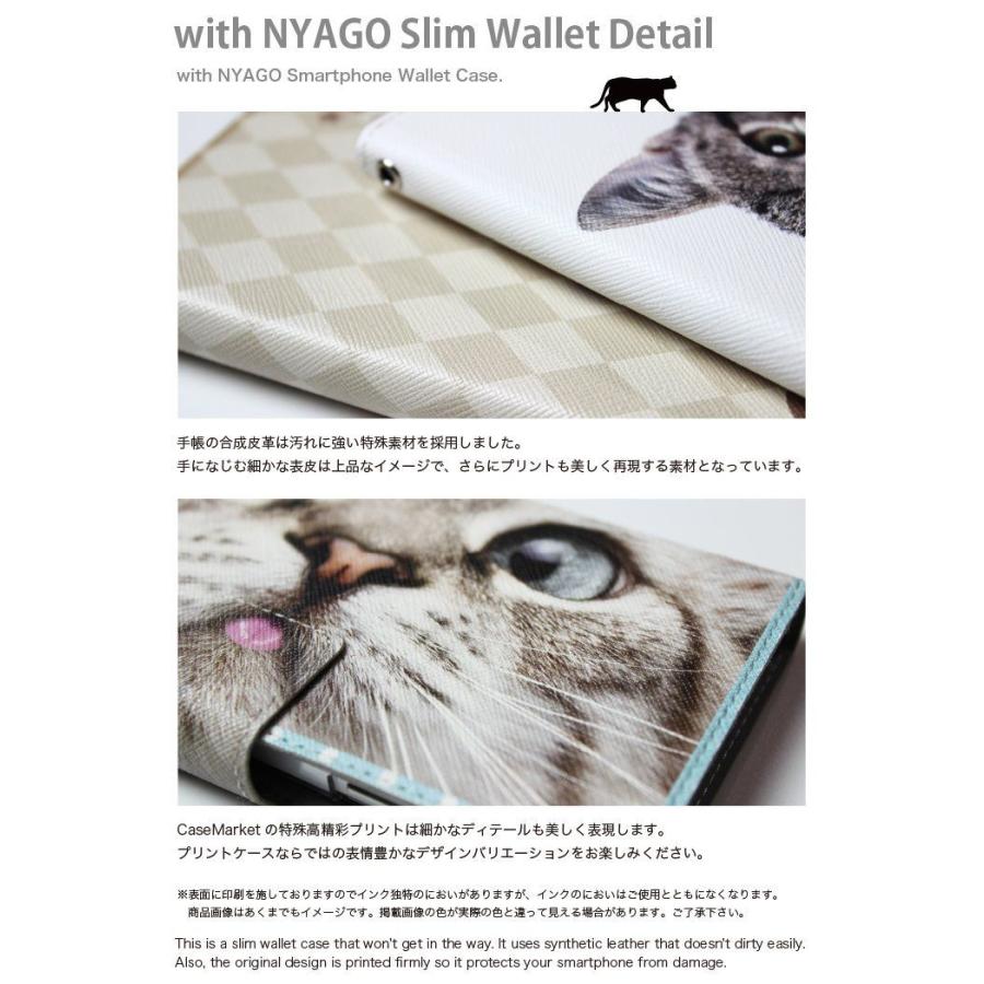 Xiaomi 11T Pro (2107113SR) 【 NYAGO ノート ボタニカルリース 猫のはなチュー ペロペロだにゃ〜。- サマー ドット - ミントブルー 】｜impstore｜06